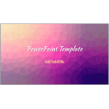 glamor design powerpoint template