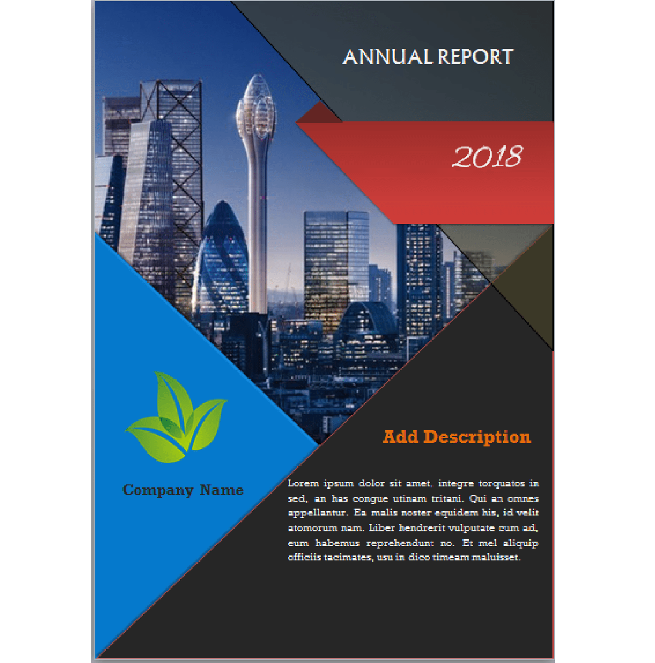 Editable Cover Page Template For Microsoft Word 4 - Reverasite