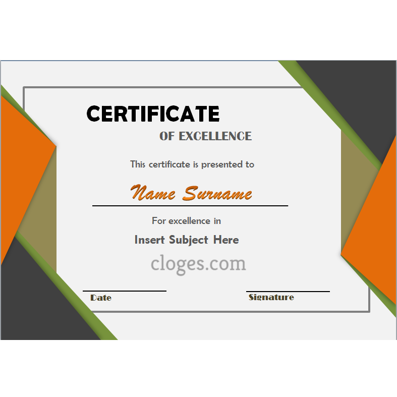 editable-word-certificate-of-excellence-template